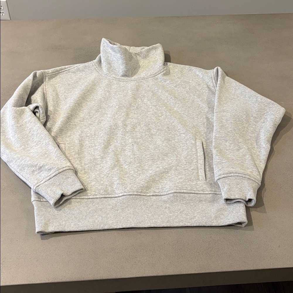 Zella Ultracozy Fleece Funnel Neck Top - Picture 4 of 8